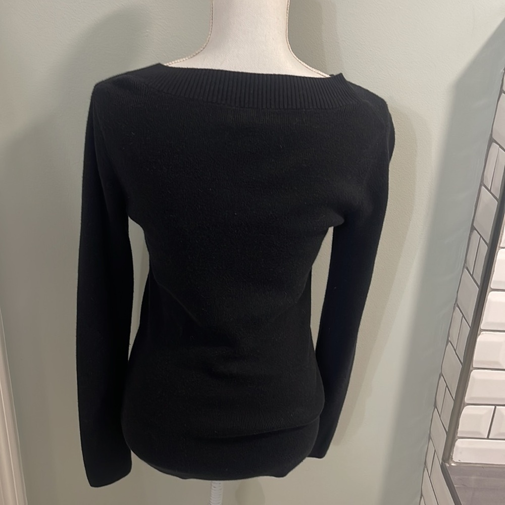 Express V Neck Sweater - Picture 2 of 3